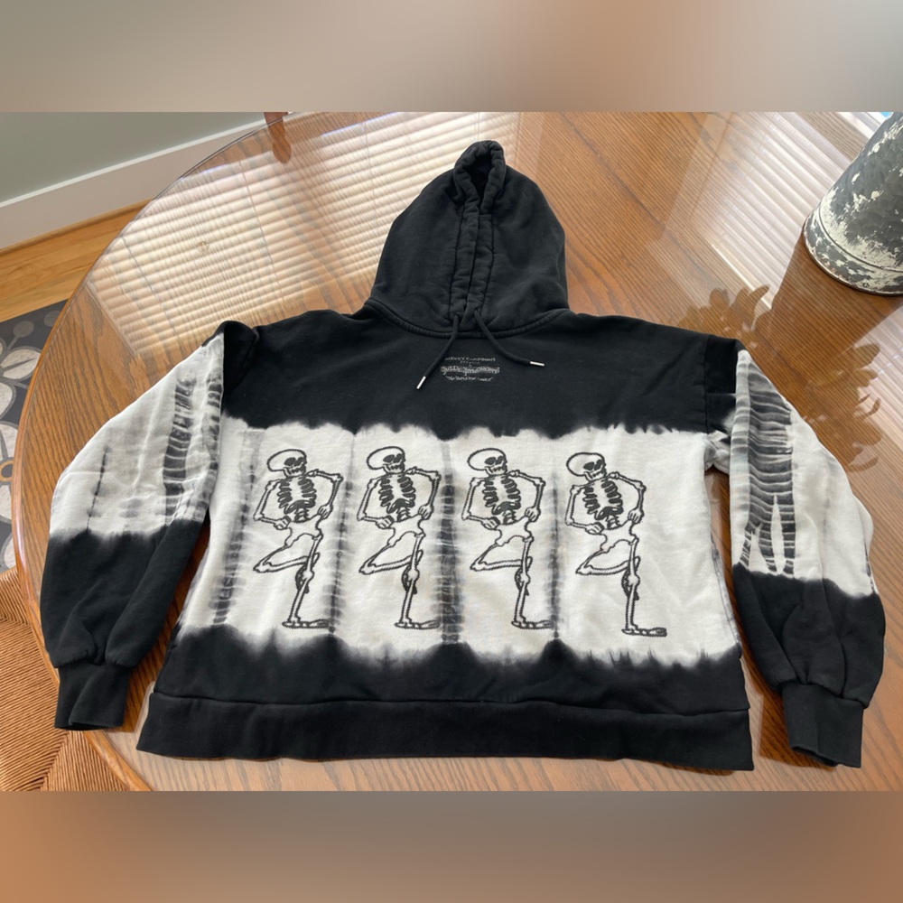 Disney Silly Symphony The Skeleton Dance Hoodie, S, Halloween Spooky